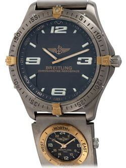 breitling aerospace silicone band pre owned|used Breitling watches for sale.